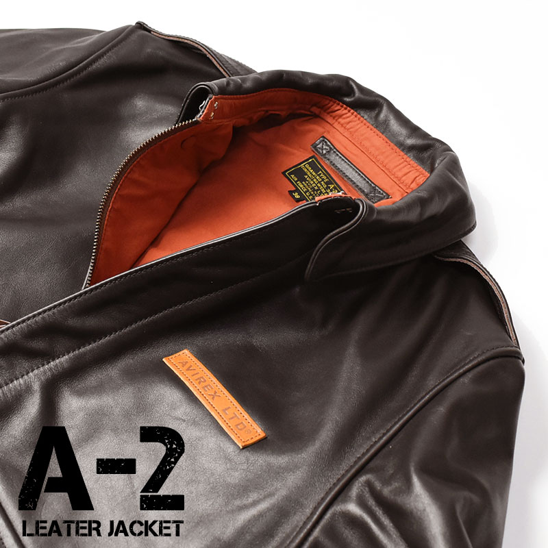 AVIREX（アヴィレックス） アビレックス A-2 レザージャケット HORSE