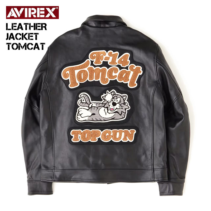 AVIREX（アヴィレックス） アビレックス LEATHER JACKET TOMCAT レザー