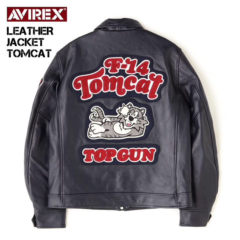 AVIREX（アヴィレックス） アビレックス LEATHER JACKET TOMCAT レザー