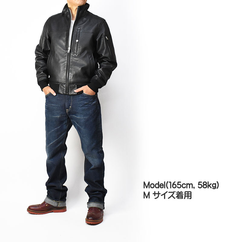 AVIREX（アヴィレックス） アビレックス レザー ジャケット スタンド