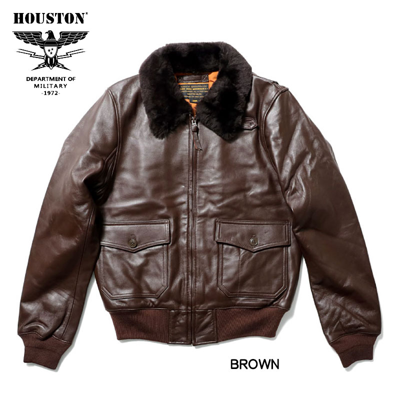 HOUSTON（ヒューストン） レザージャケット 革ジャン メンズ G-1 G1