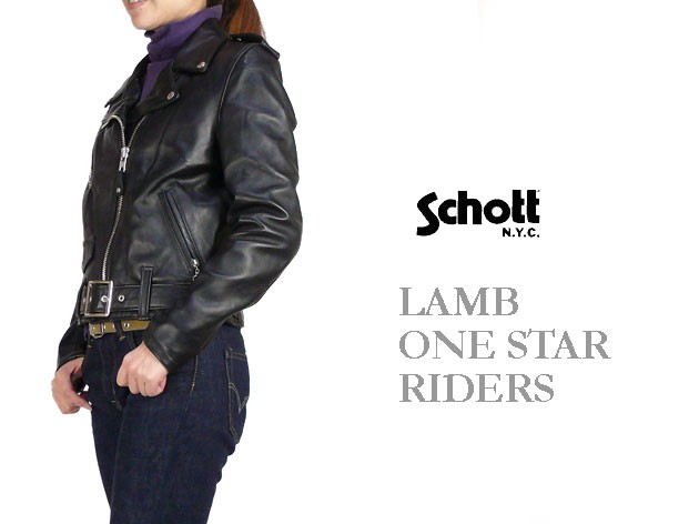 Schott N.Y.C（ショット） SCHOTT レディース 218W ラム ワンスター