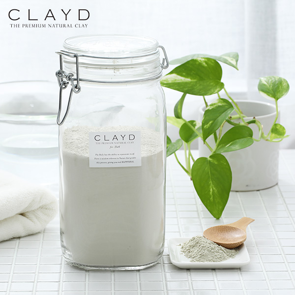 CLAYD（クレイド） クレイパウダー キャニスターセット 1kg クレイ