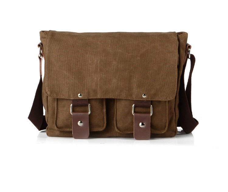 メッセンジャーバッグ キャンパス カメラバッグ 大きめ 鞄 メンズ 斜