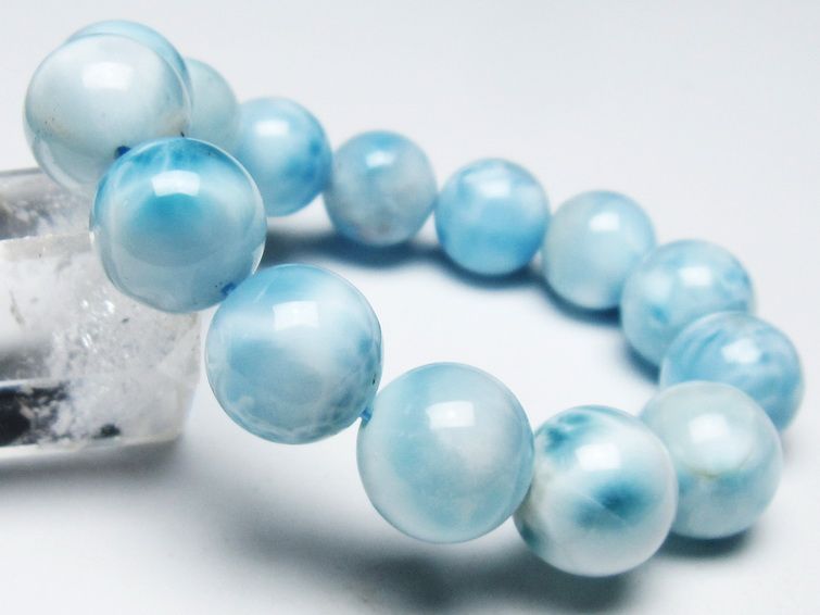 ラリマー ブレスレット 15mm [t7-21682]