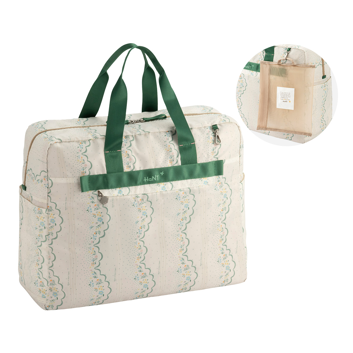 HaNT 最大42% 3/8限定 エース ハント ボストンバッグ パッカブル