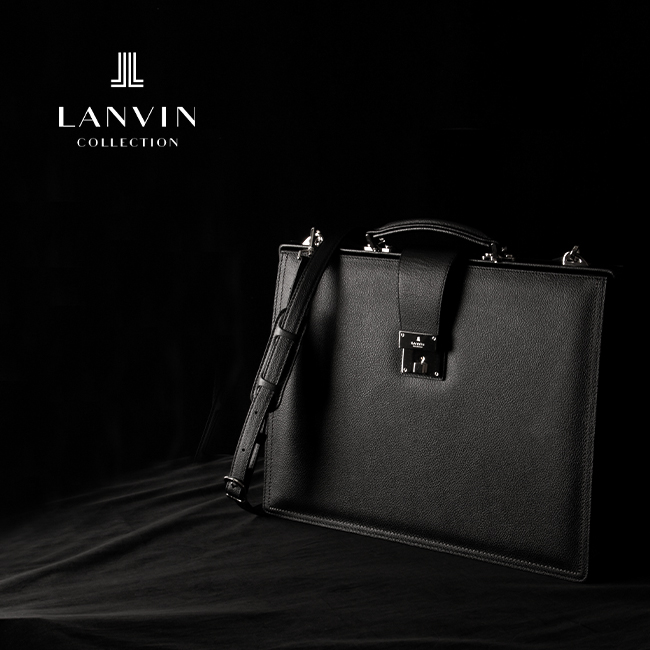 ランバン コレクション マクシム ブリーフケース LANVIN COLLECTION