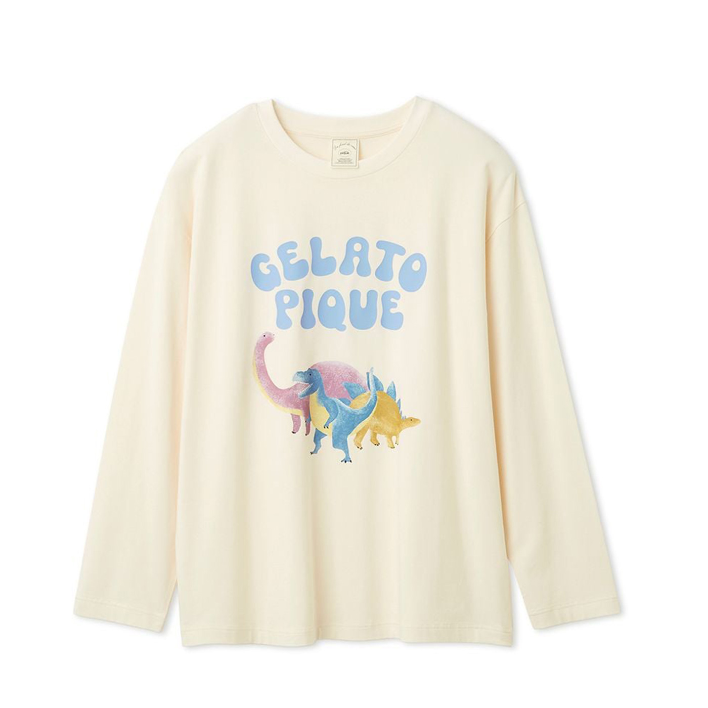 gelato pique（ジェラートピケ） ダイナソーワンポイントロンT