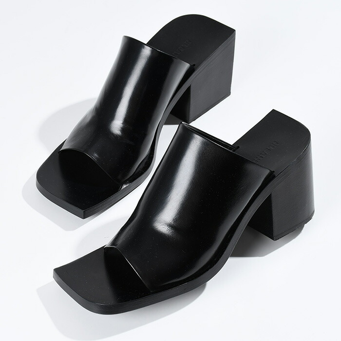 JIL SANDER（ジルサンダー） パンプス スクエアトゥ レザーパンプス