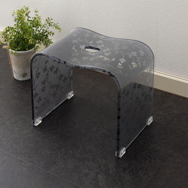 センコー バスチェア アクリル 高さ30cm 風呂椅子 お風呂椅子 ニュー