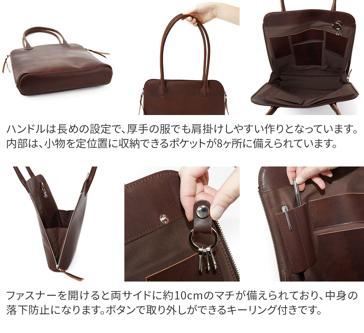 TIDEWAY（タイドウェイ） 3年保証＋プレゼント付 Niks WORK TOTE M