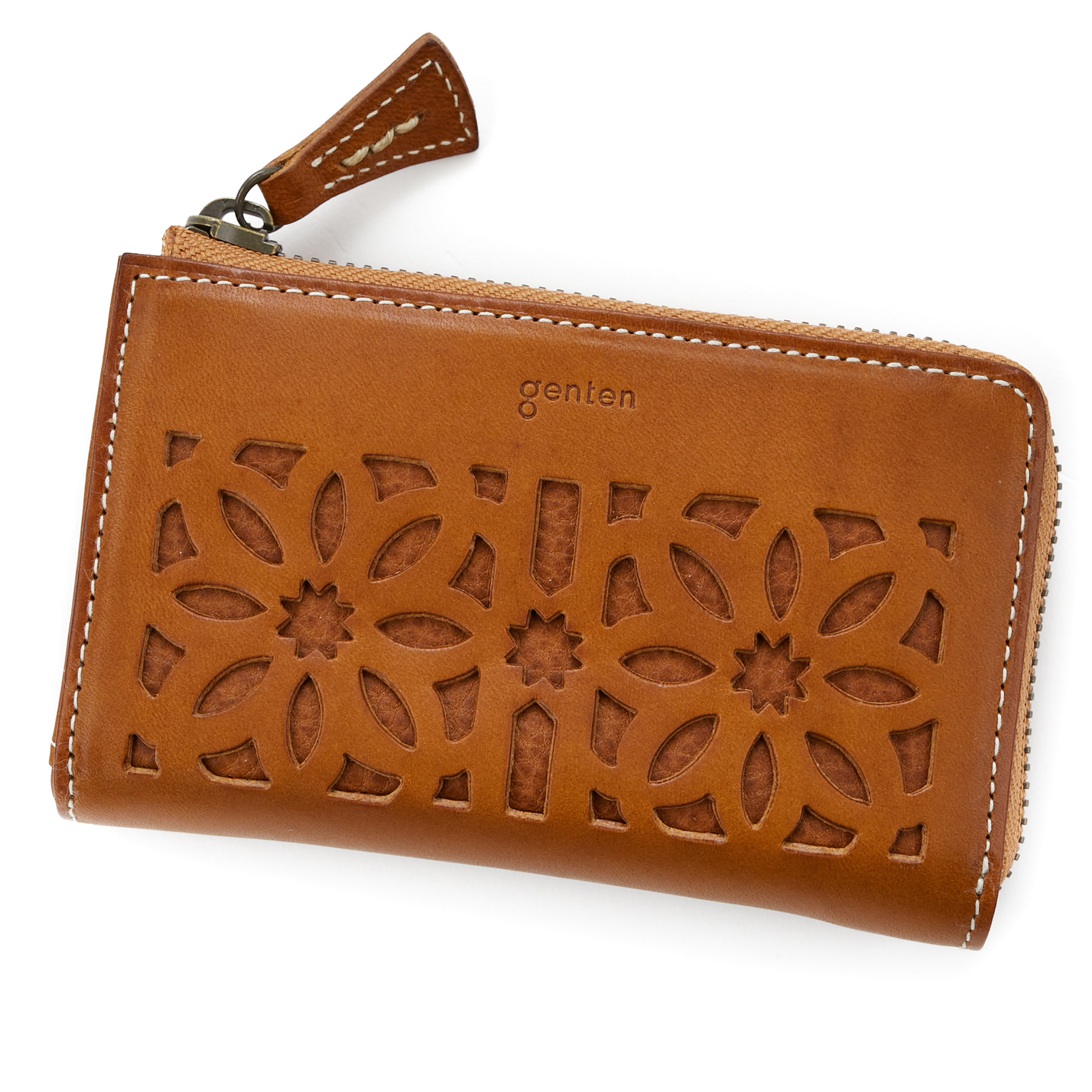 genten（ゲンテン） cut work カットワーク キーケース 44251