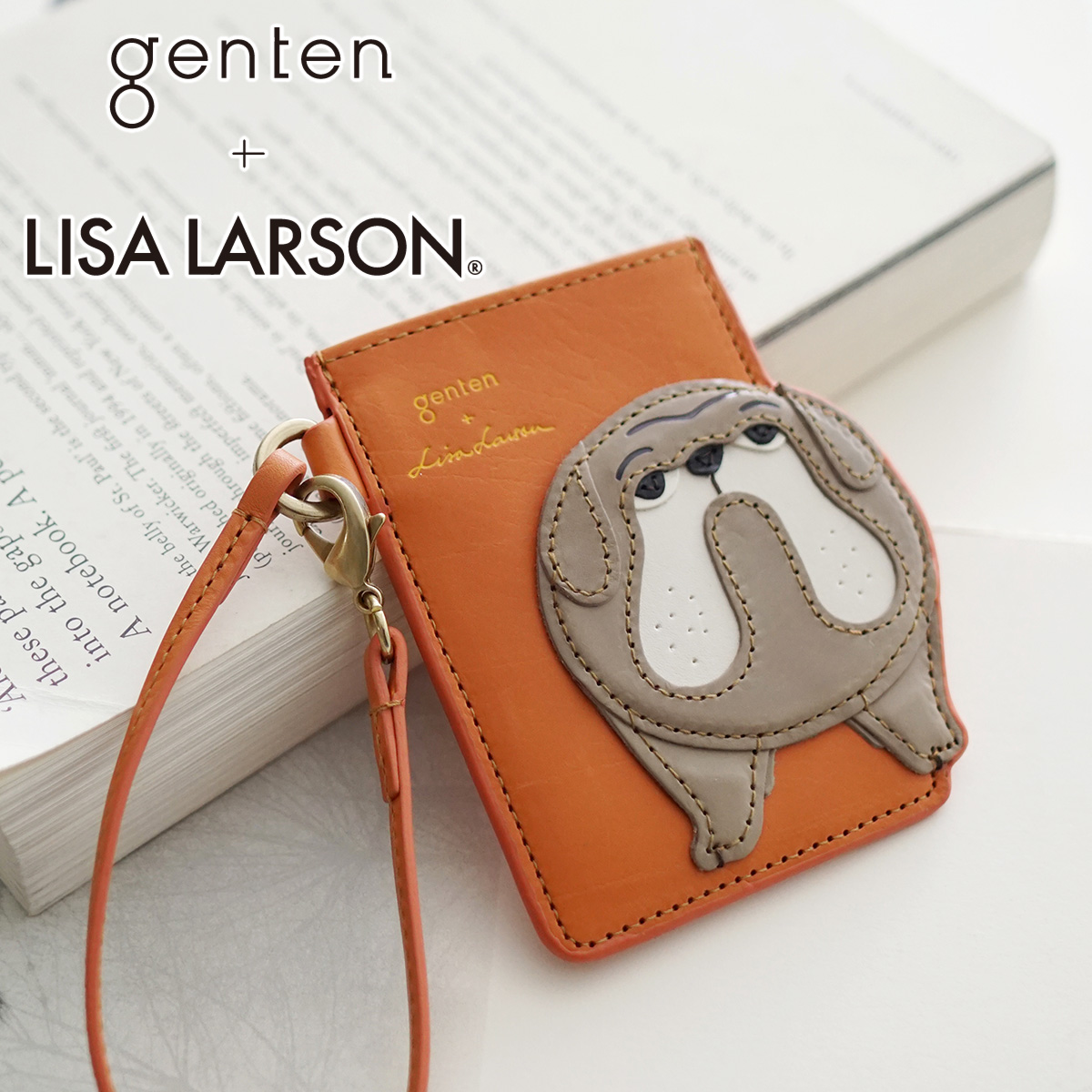 genten（ゲンテン） ×LISA LARSON ゲンテン×リサ ラーソン パスケース