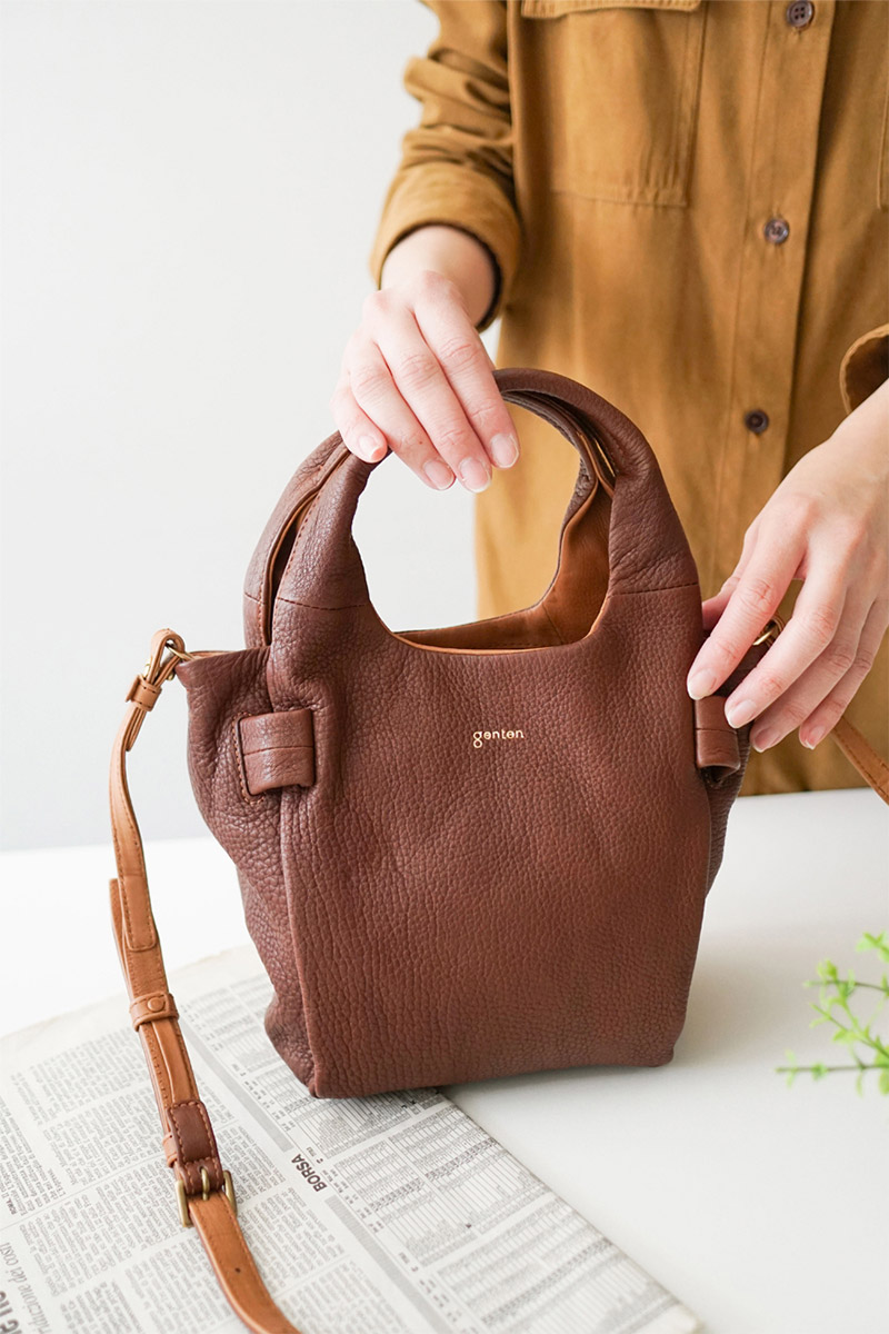 genten（ゲンテン） cuscino クッシーノ 2WAY ショルダーバッグ 43461