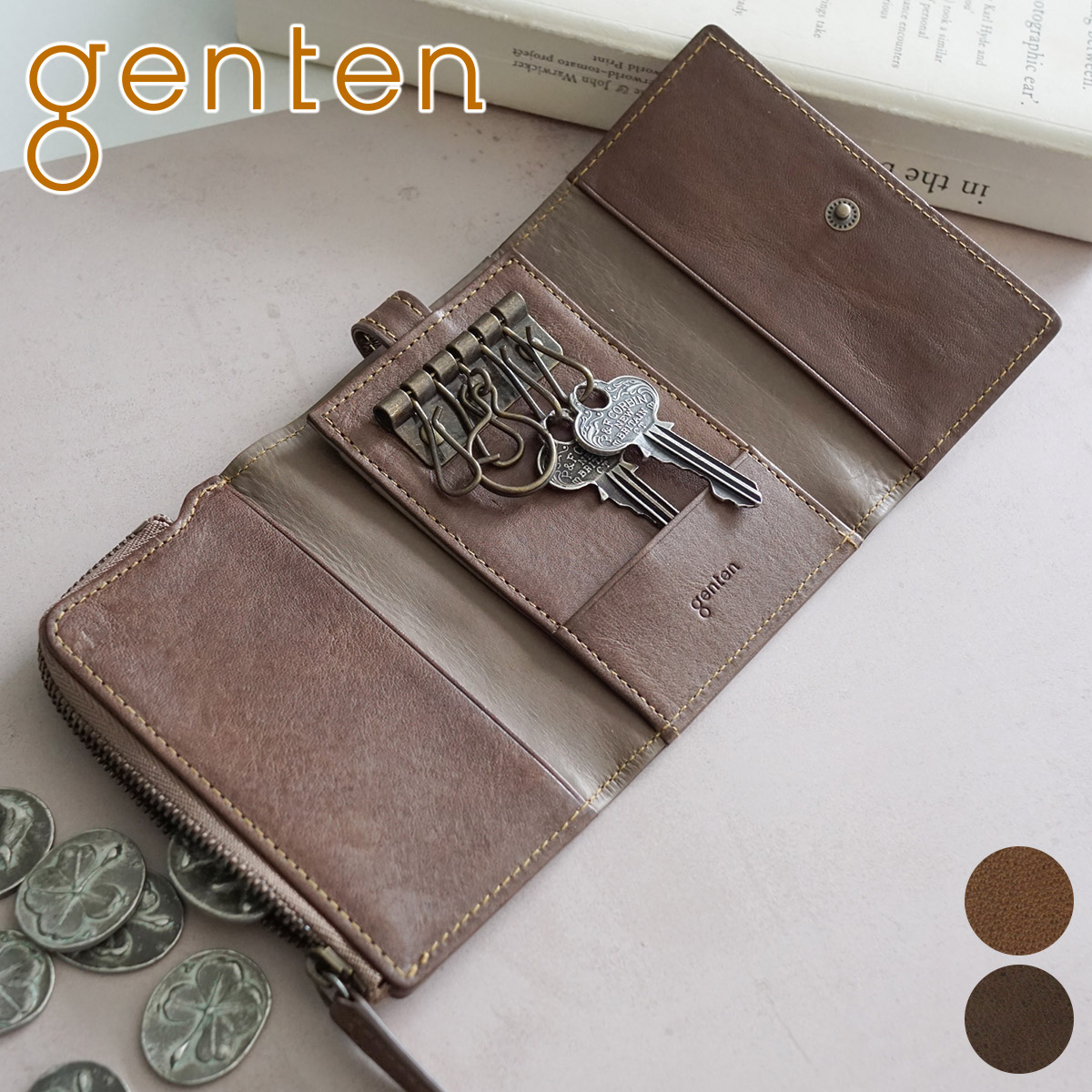 genten（ゲンテン） mil cavalloII ミルカヴァーロ2 マルチキーケース