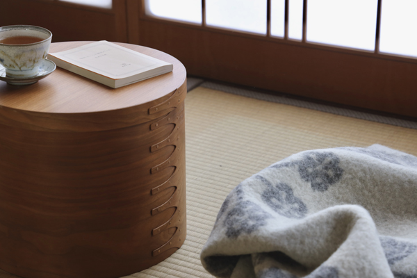 収納ボックス シェーカーボックス ラウンド Lサイズ フタ付き おしゃれ