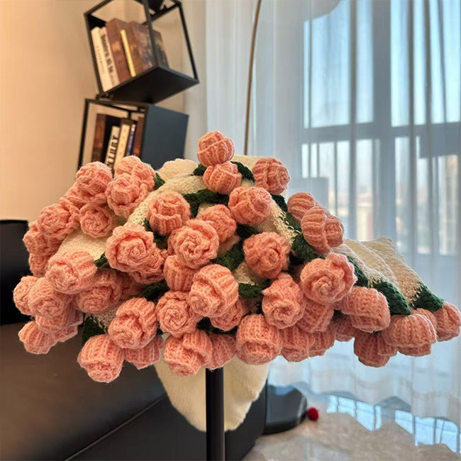 ブランケット 花束 毛布 ニットフラワー ブーケブランケット ギフト