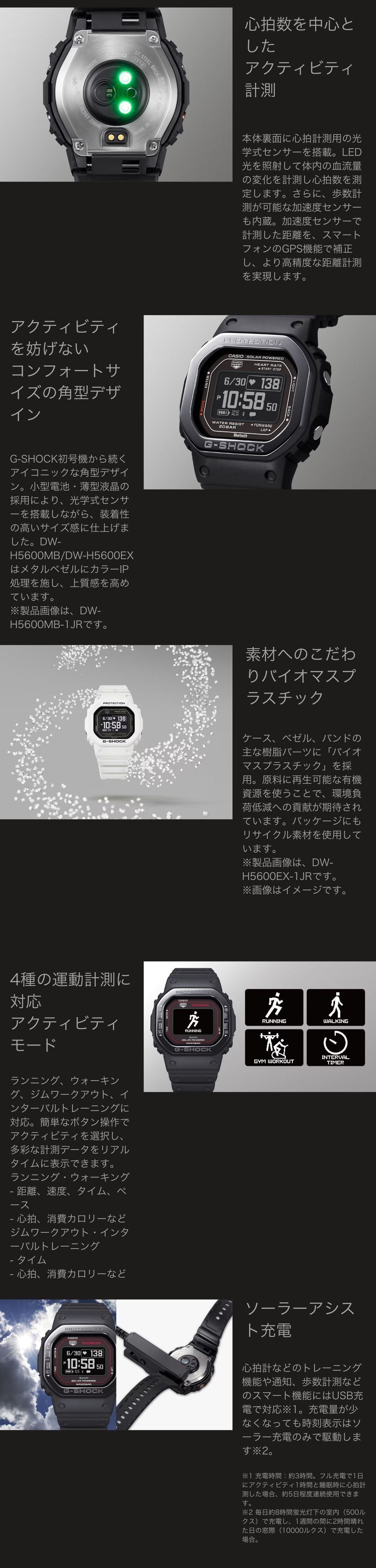 G-SQUAD G-SHOCK Gショック カシオ CASIO 腕時計 時計 メンズ DW