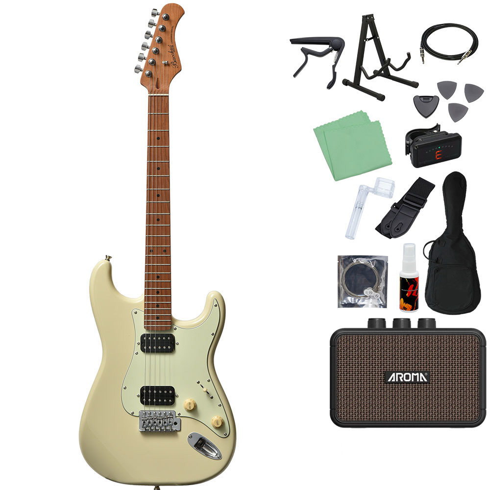 Bacchus（バッカス） BST-3-RSM/M エレキギター初心者14点セット