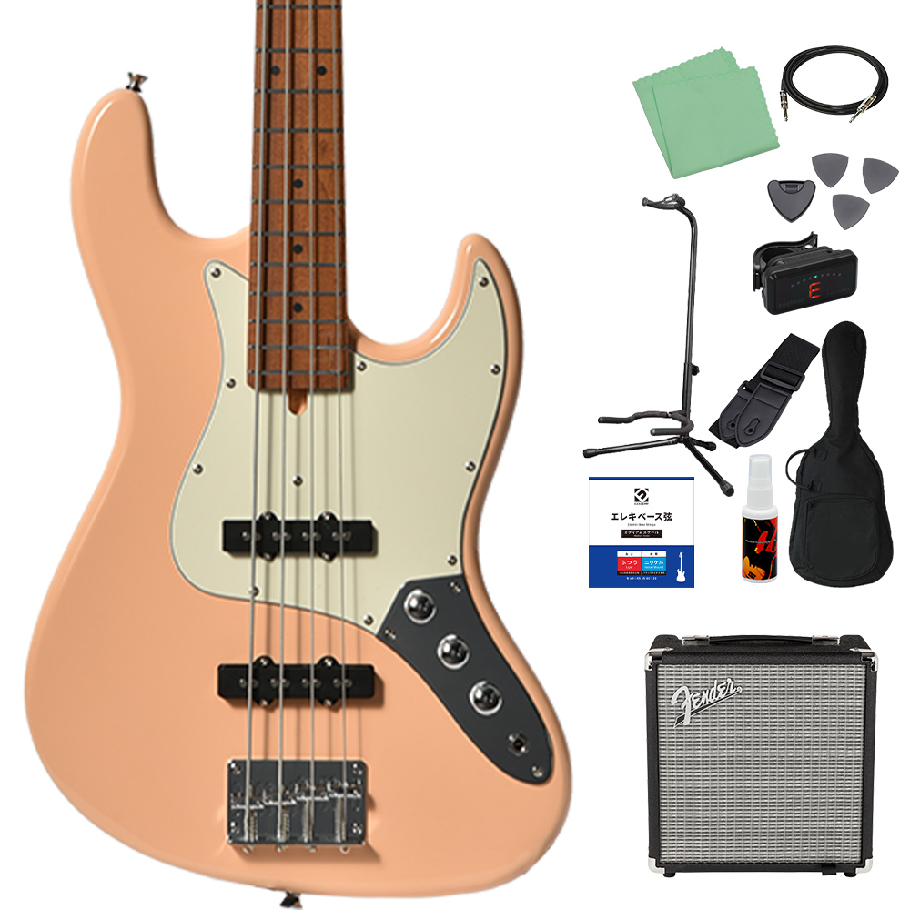 Bacchus（バッカス） WJB-1DX RSM/M ベース初心者12点セット Fender