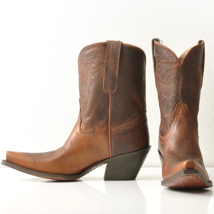 Tony Lama（トニーラマ） ウエスタンブーツ レディース 本革 ショート