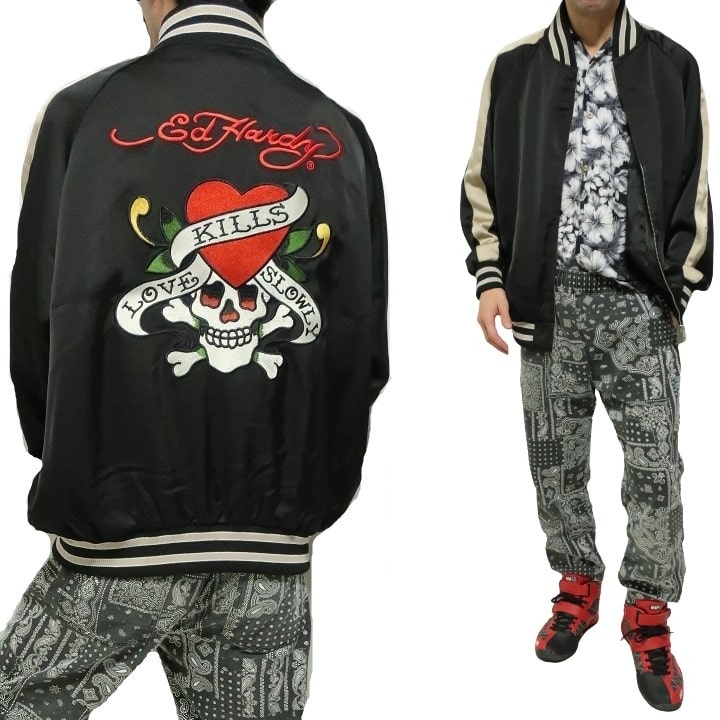 Ed Hardy（エド・ハーディー） スカジャン/ジャケット メンズ