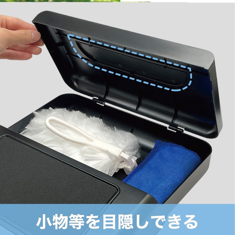 槌屋ヤック ダッシュボード トレイ ディスプレイ裏収納BOX ZE-91【お