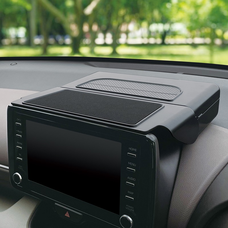 槌屋ヤック ダッシュボード トレイ ディスプレイ裏収納BOX ZE-91【お