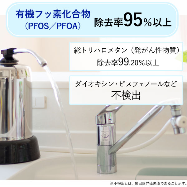 浄水器ハーレーII（正規輸入品） 水素シリカスティックとロング