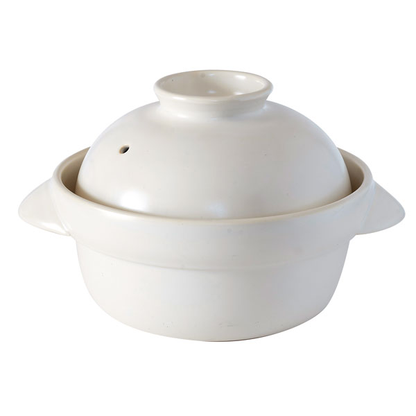 森修焼（しんしゅうやき） 味鍋（1200ml）2合炊き（ガス直火用