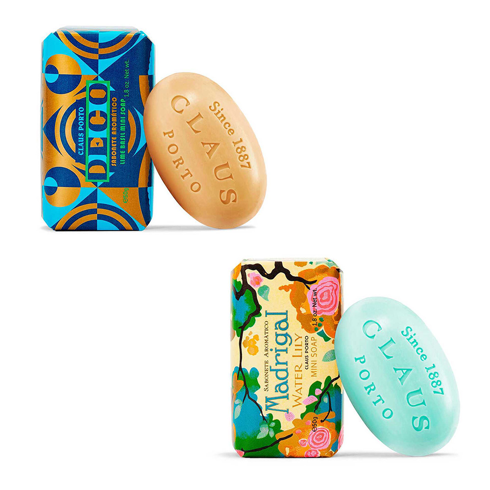 CLAUS PORTO（クラウスポルト） ミニソープ2個セット 石鹸 プレゼント