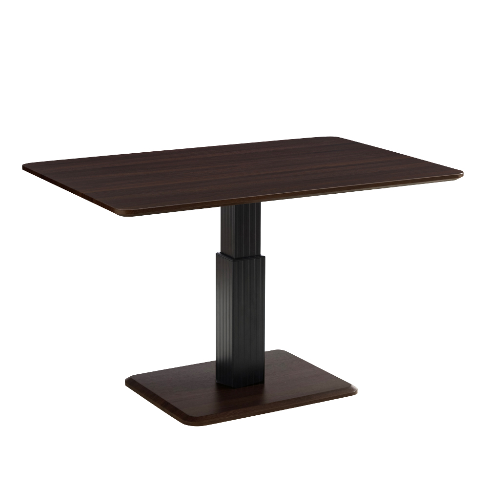 昇降式テーブル 120cm 80 昇降テーブル 大きい 高さ調節51.5-74.5 ガス