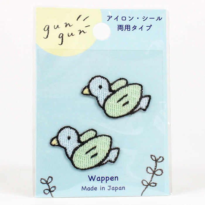 gungun ワッペン3 アイロン・シール両用タイプ | ミニワッペン