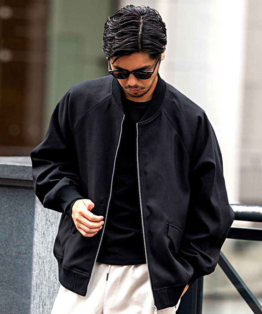 CavariA（キャバリア） ボンバージャケット メンズ MA-1 ブルゾン