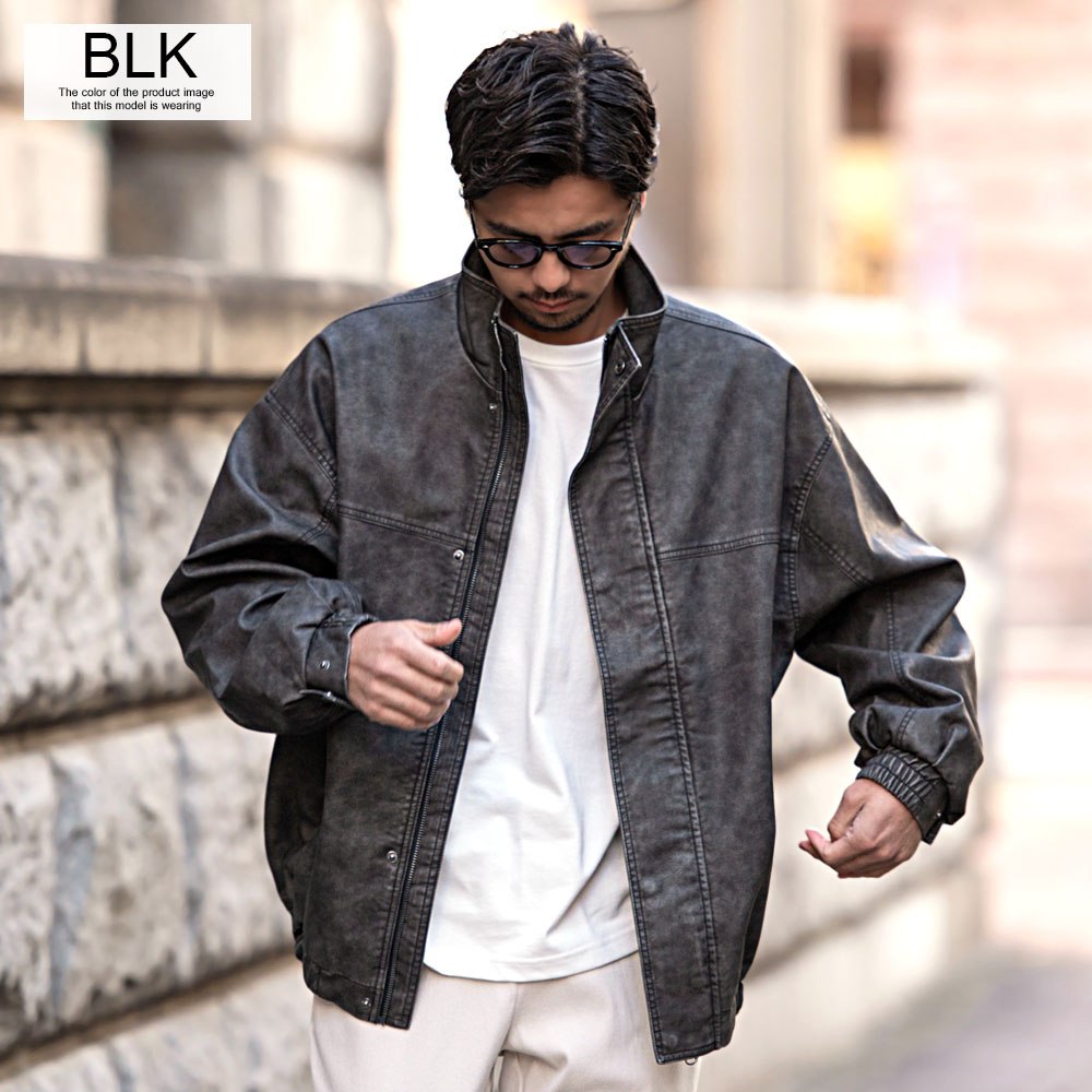 CavariA（キャバリア） レザージャケット メンズ 革ジャン ライダース