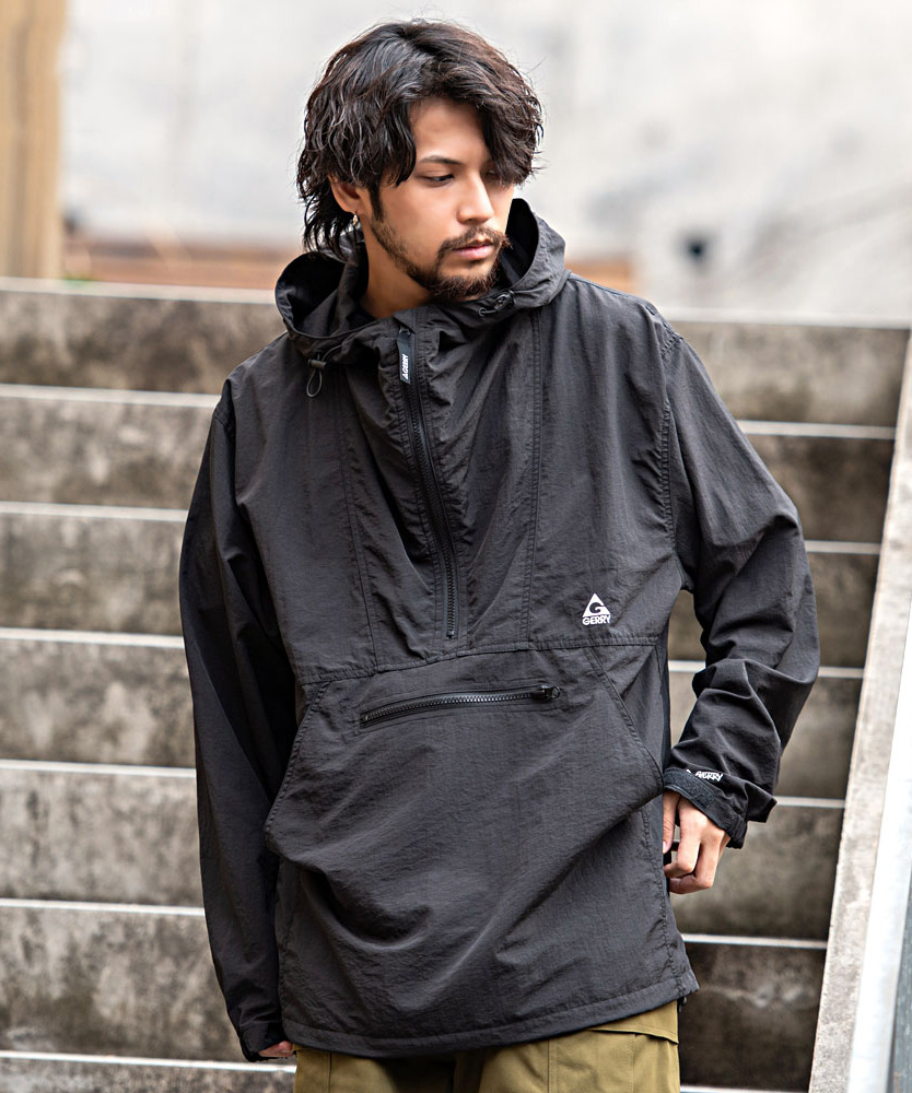 GERRY（ジェリー） アノラックパーカー メンズ 撥水 軽量 マウンテン