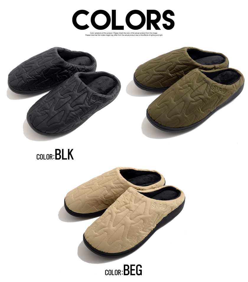 SUBU（スブ） サンダル メンズ レデ ィース 冬用 防寒 新作 ボア