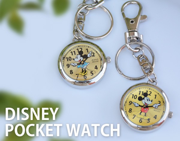ディズニー Disney ポケットウォッチ 時計 MKN007 ミッキー ミニー