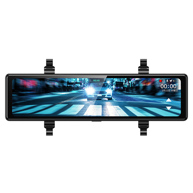 ドライブレコーダー ミラー型 4K 2カメラ 高画質 829万画素 フルHD
