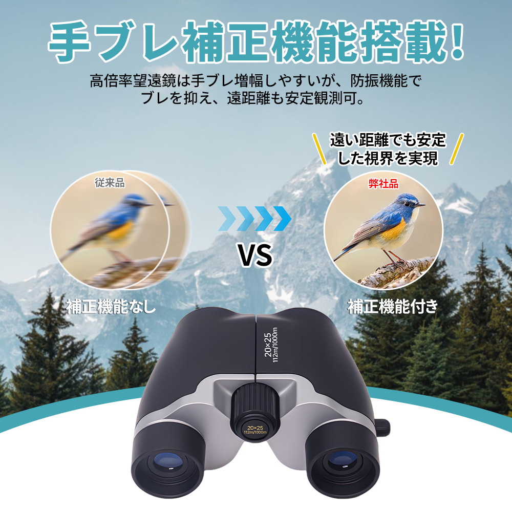 双眼鏡 最新モデル 眼科医推薦 20倍 高倍率 推し活 コンサート ライブ