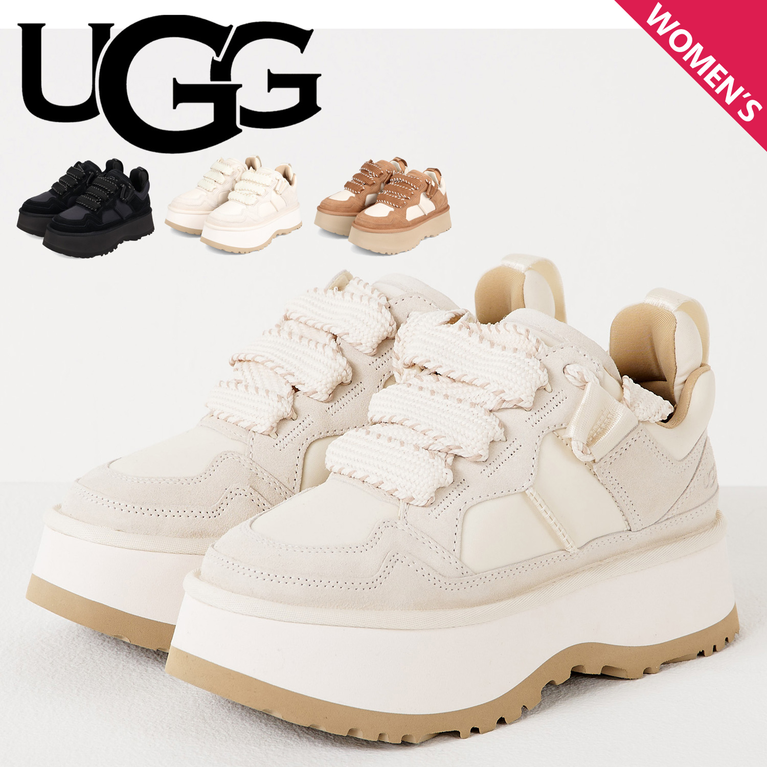 UGG（アグ） スニーカー アストロメル レディース ASTROMEL 厚底