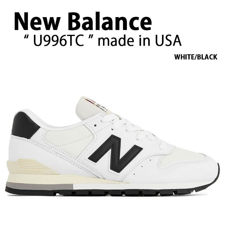 New Balance（ニューバランス） スニーカー U996TC WHITE BLACK MADE