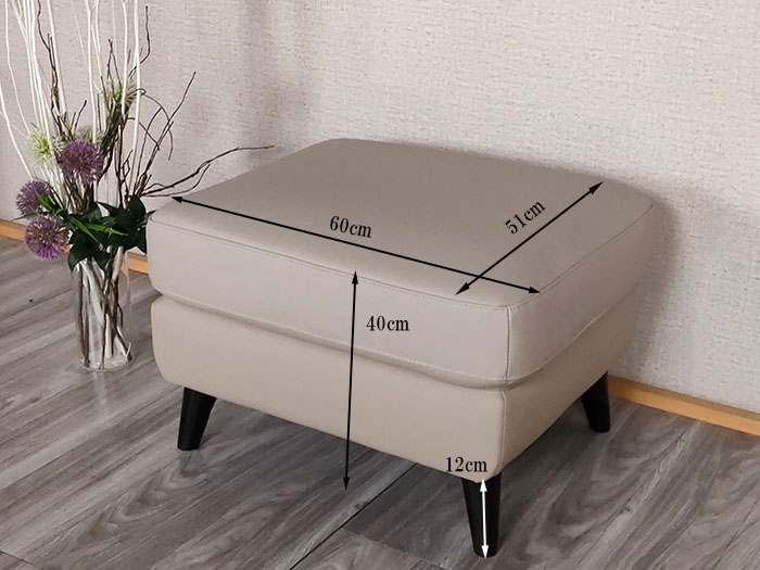 本革 スツール レザー 革 オットマン おしゃれ 足置きスツール本革