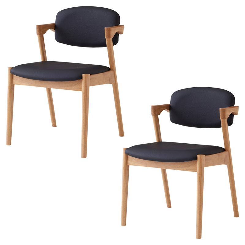 Living＆Journey（リビングアンドジャーニー） ダイニングチェア 2脚