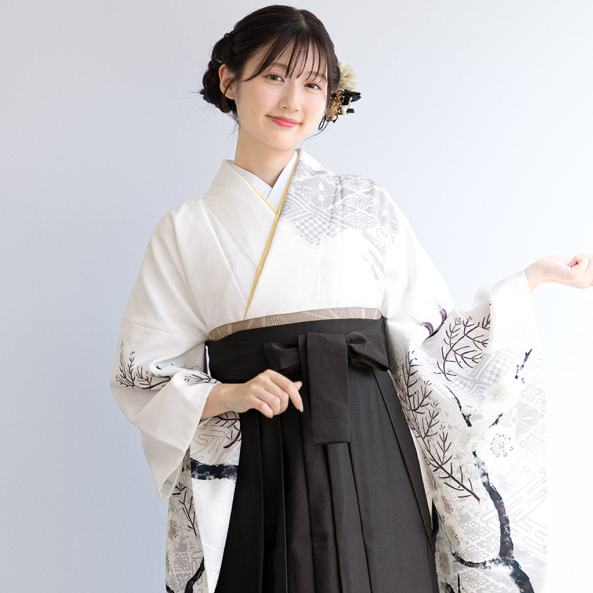 SOUBIEN（創美苑） 袴セット 卒業式 レディース 女の子 ジュニア 子供