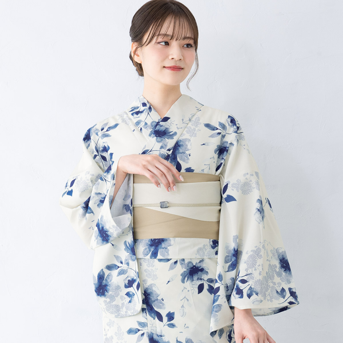 SOUBIEN（創美苑） 【予約】簡単着付け セパレート浴衣 レディース