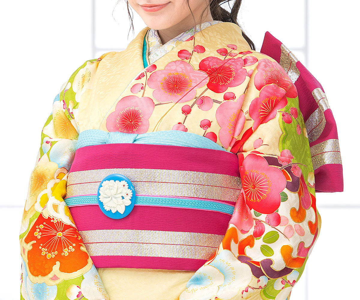 振袖 帯締め 半襟 セット 成人式 販売 日本製 8点セット 絵羽柄