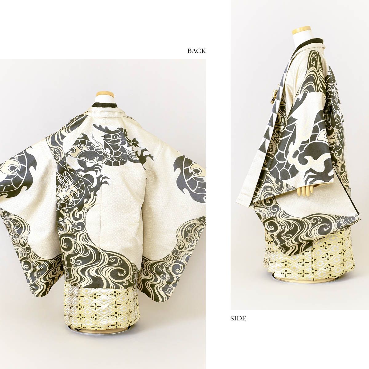 SOUBIEN（創美苑） 七五三 着物 レンタル 5歳 男の子 フルセット 袴