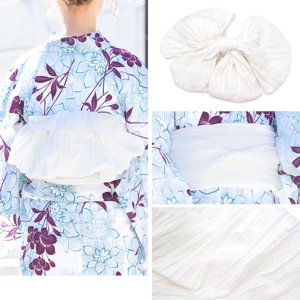 SOUBIEN（創美苑） 浴衣 レディース セット レトロ 浴衣セット 大人 3