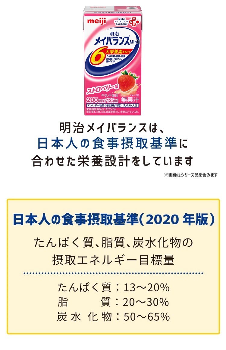 明治 メイバランス Mini アソートBOX ( 125ml*24本入 )/ 栄養 ドリンク